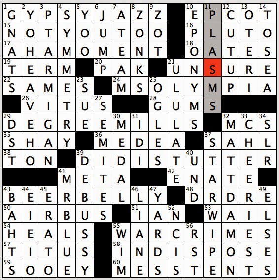 Jazz genre crossword clue